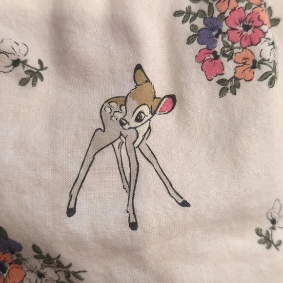 Baby GAP Bambi Disney Baby Girl 18-24 Month Pink Cotton Top - Lined + Frill - Picture 6 of 9